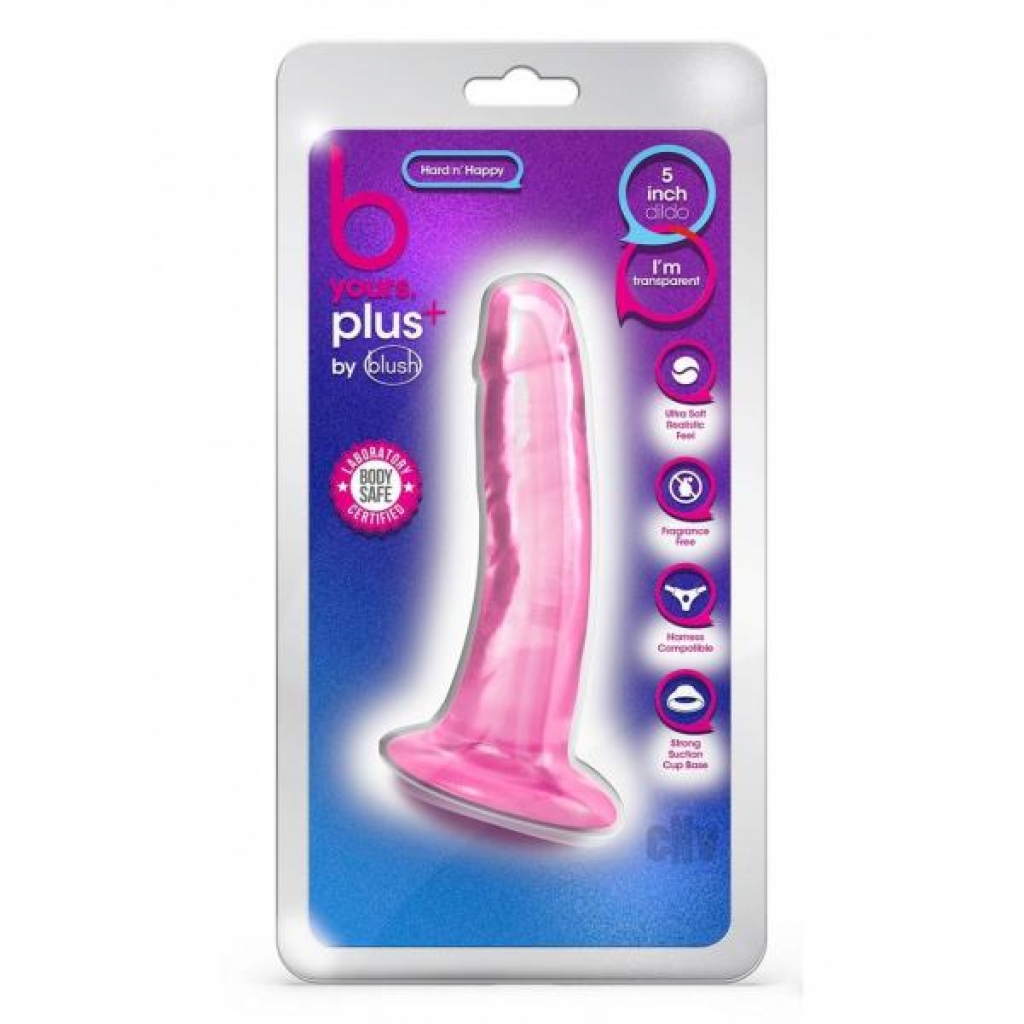 B Yours Plus Hard N Happy Pink - Realistic Dildos & Dongs