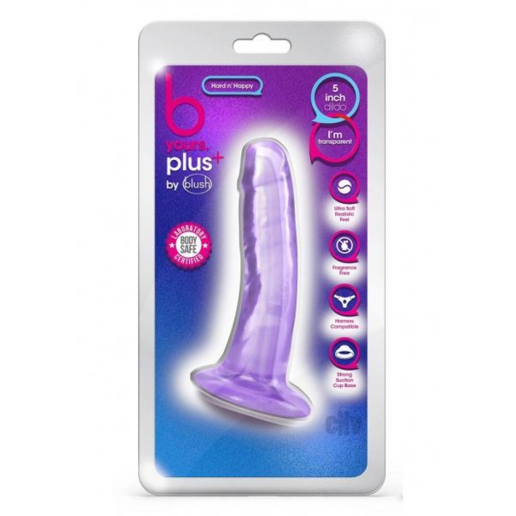 B Yours Plus Hard N Happy Purple - Realistic Dildos & Dongs