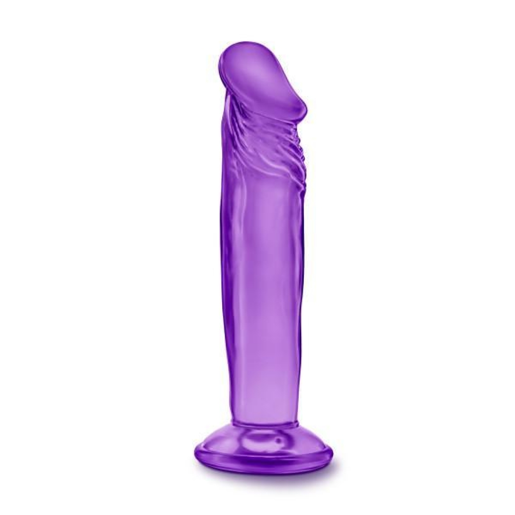 B Yours Sweet N Small 6 inches Dildo With Suction Cup Purple - Realistic Dildos & Dongs