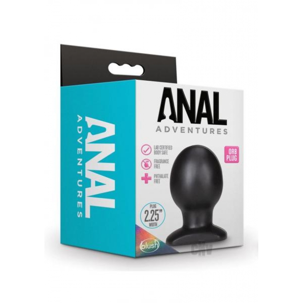 Anal Adv Orb Plug Black - Anal Plugs