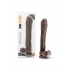 Mr Ed 13 Inches Dildo with Suction Cup Chocolate Brown