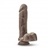 Mr Magic 9 inches Chocolate Brown Dildo with Suction Cup - Realistic Dildos & Dongs