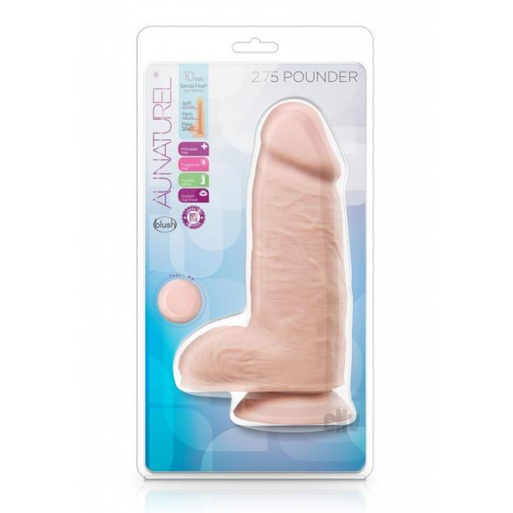 Au Naturel Pounder 2.75 Vanilla - Realistic Dildos & Dongs