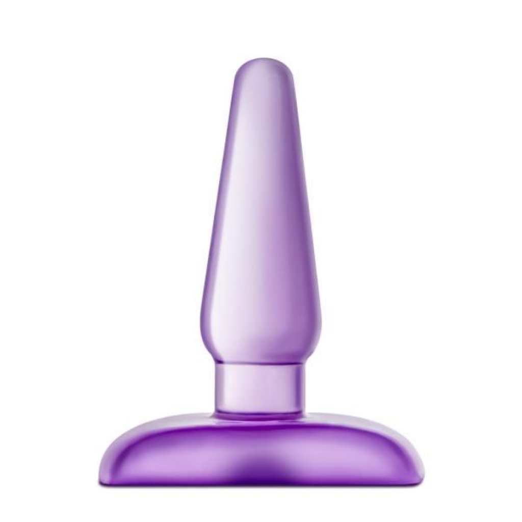 B Yours Eclipse Pleaser Small Butt Plug Purple - Anal Plugs