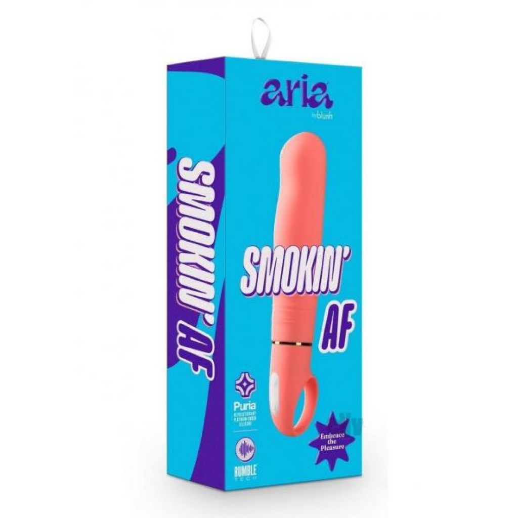 Aria Smokin` Af Coral - G-Spot Vibrators