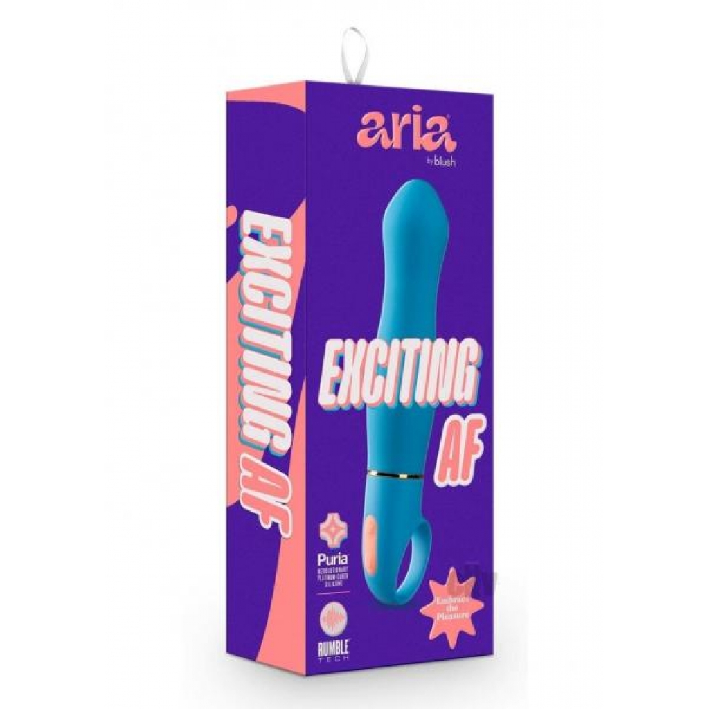 Aria Exciting Af Blue - G-Spot Vibrators