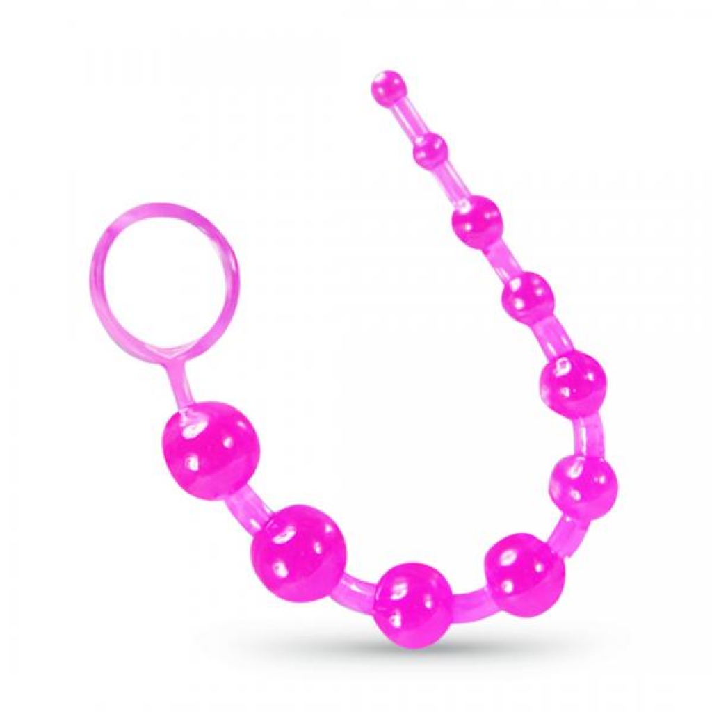 Basic Anal Beads - Pink - Anal Beads