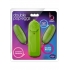 Double Pop Eggs Lime Green Vibrating Bullets - Bullet Vibrators