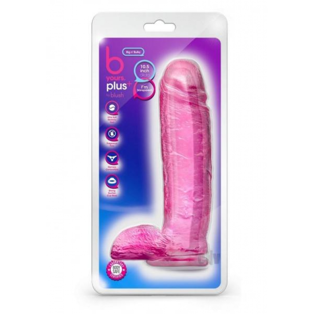 B Yours Plus Big N Bulky Pink - Huge Dildos