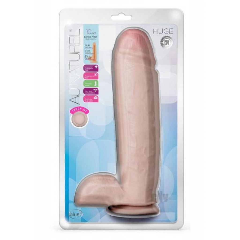 Au Naturel Huge 10 Vanilla - Huge Dildos