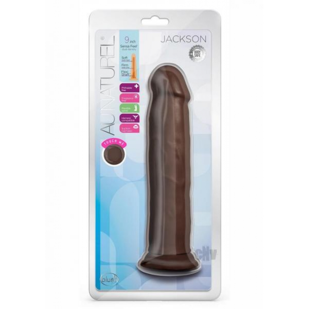 Au Naturel Jackson 9 Chocolate - Realistic Dildos & Dongs