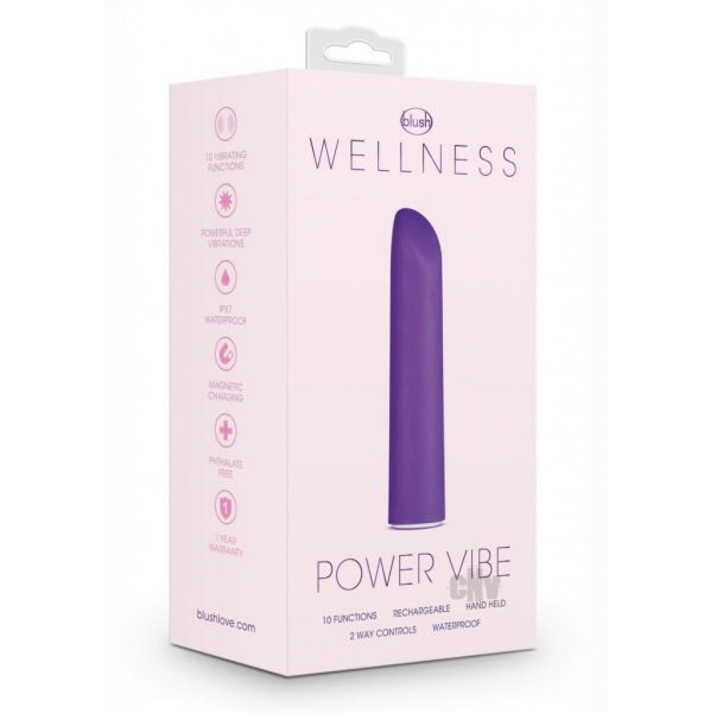 Wellness Power Vibe Purple - Bullet Vibrators