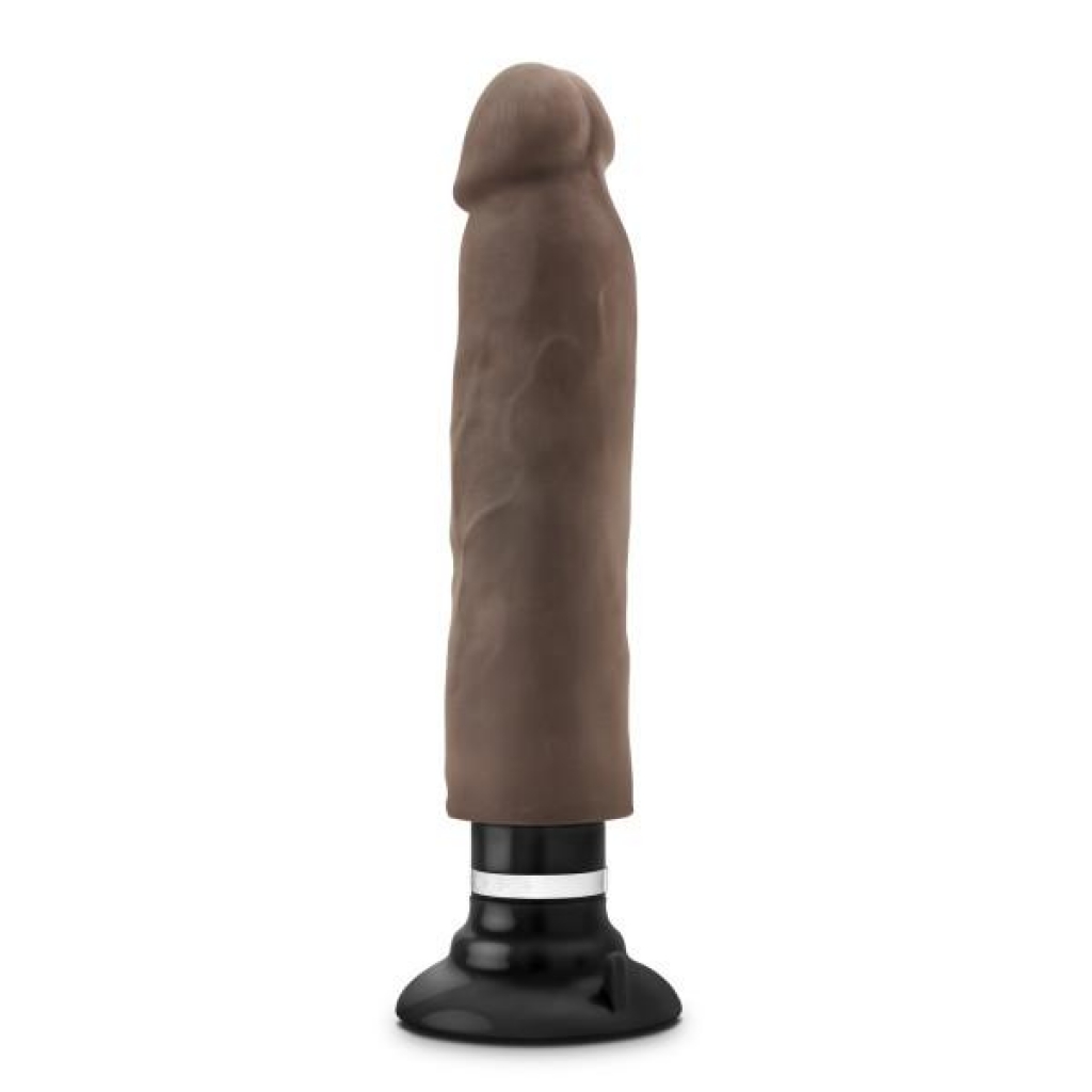 11 inches Sensa Feel Magnum Vibrating Dong Chocolate - Realistic