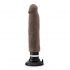 11 inches Sensa Feel Magnum Vibrating Dong Chocolate - Realistic