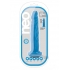 Neo 7.5 inches Dual Density Cock Neon Blue - Realistic Dildos & Dongs