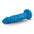 Neo 7.5 inches Dual Density Cock Neon Blue - Realistic Dildos & Dongs