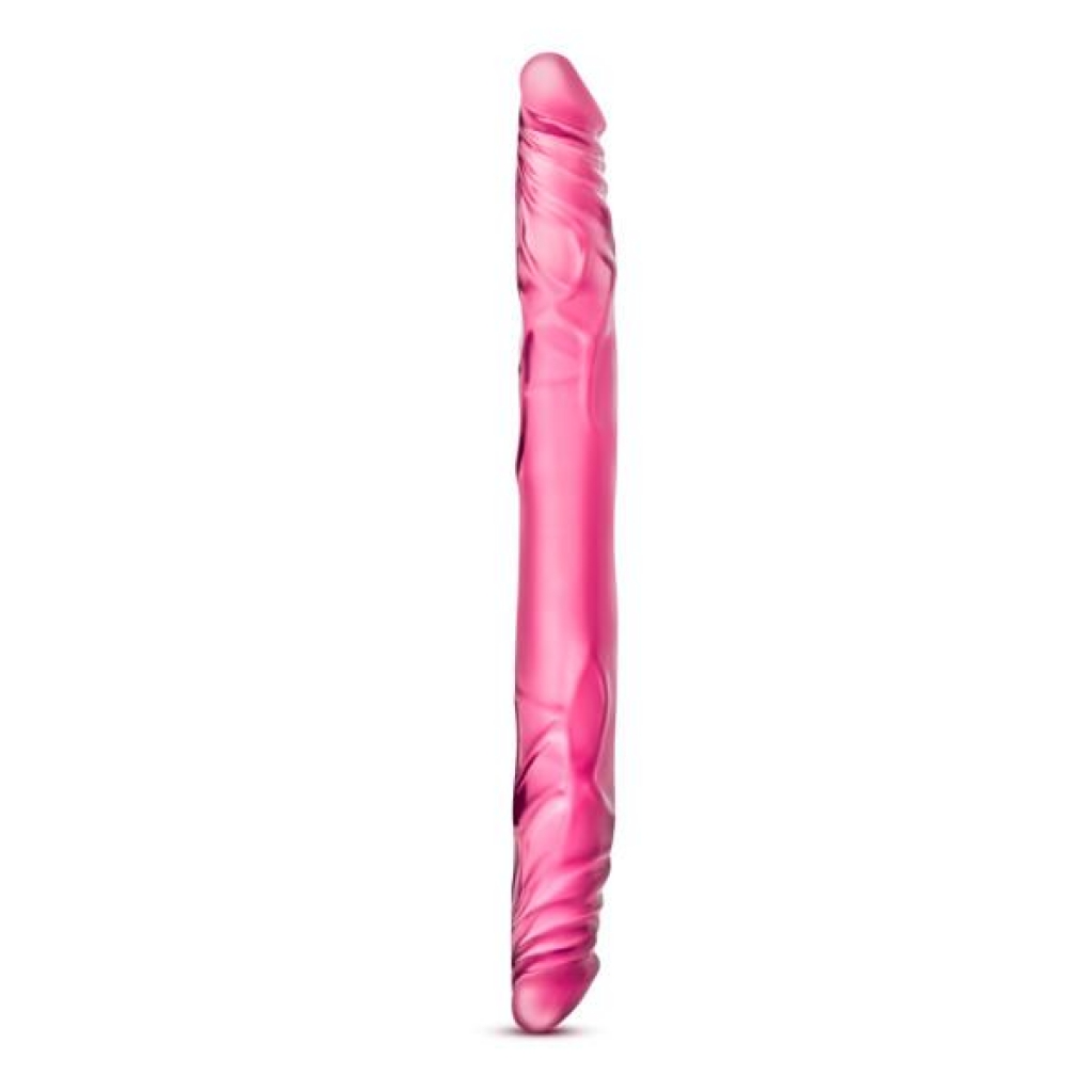 B Yours 14 inches Double Dildo Pink - Double Dildos