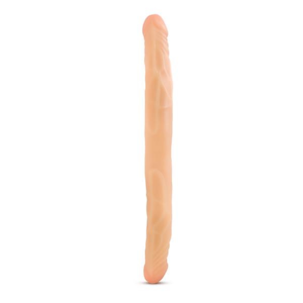 B Yours 14 inches Double Dildo Beige - Double Dildos