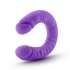 Ruse 18 inches Silicone Slim Double Dong Purple - Double Dildos