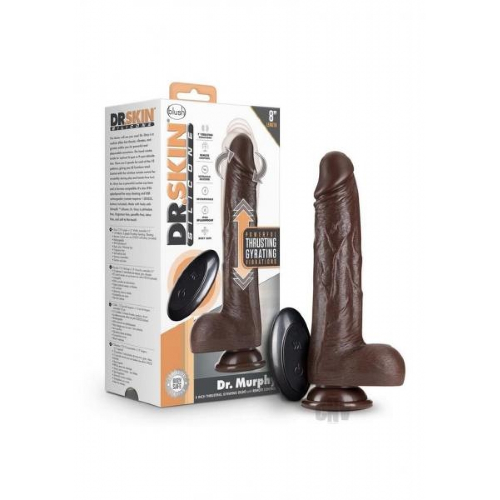 Dr Skin Silic Dr Murphy 8` Thrust Choco - Realistic