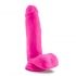 Au Naturel Bold Pleaser 7 inches Dildo Pink - Realistic Dildos & Dongs