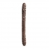 Dr Skin 18-Inch Double Dildo in Brown