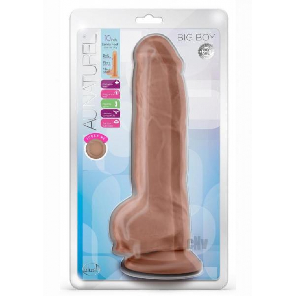 Au Naturel Big Boy Mocha - Realistic Dildos & Dongs