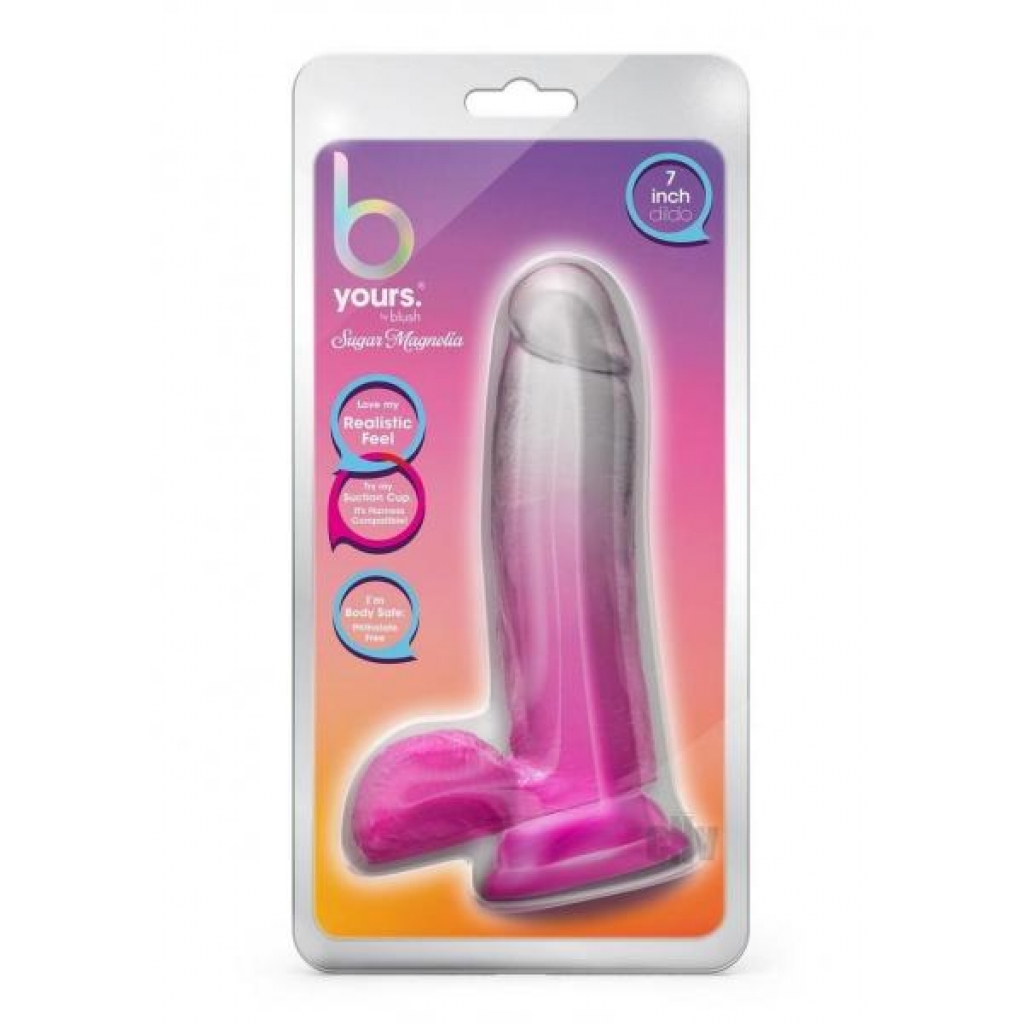 B Yours Sugar Magnolia 7 Fucshia - Realistic Dildos & Dongs