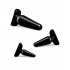 Anal Adventures Basic Plug Kit Black - Anal Plugs