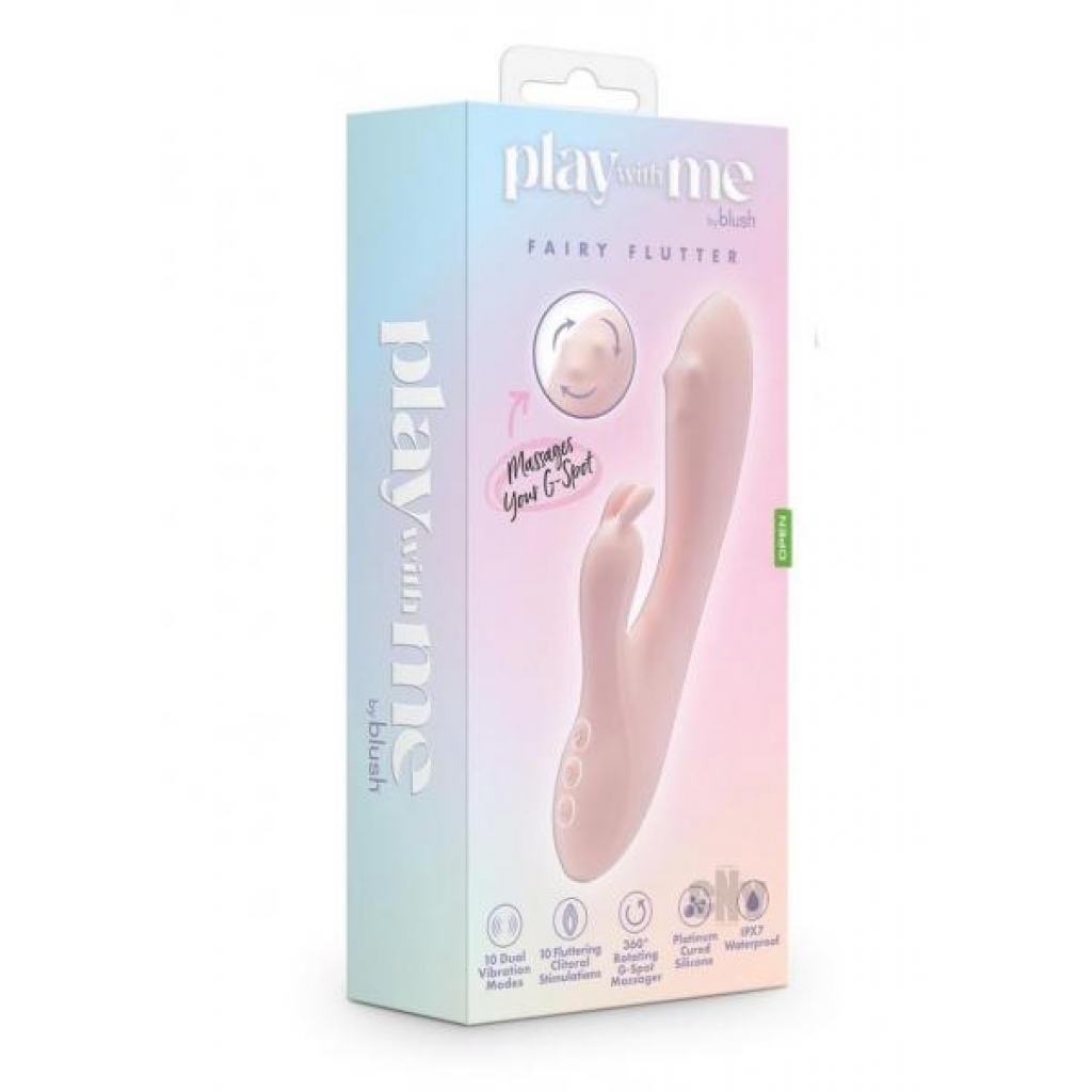 Play With Me Fairy Flutter Pink - Rabbit Vibrators