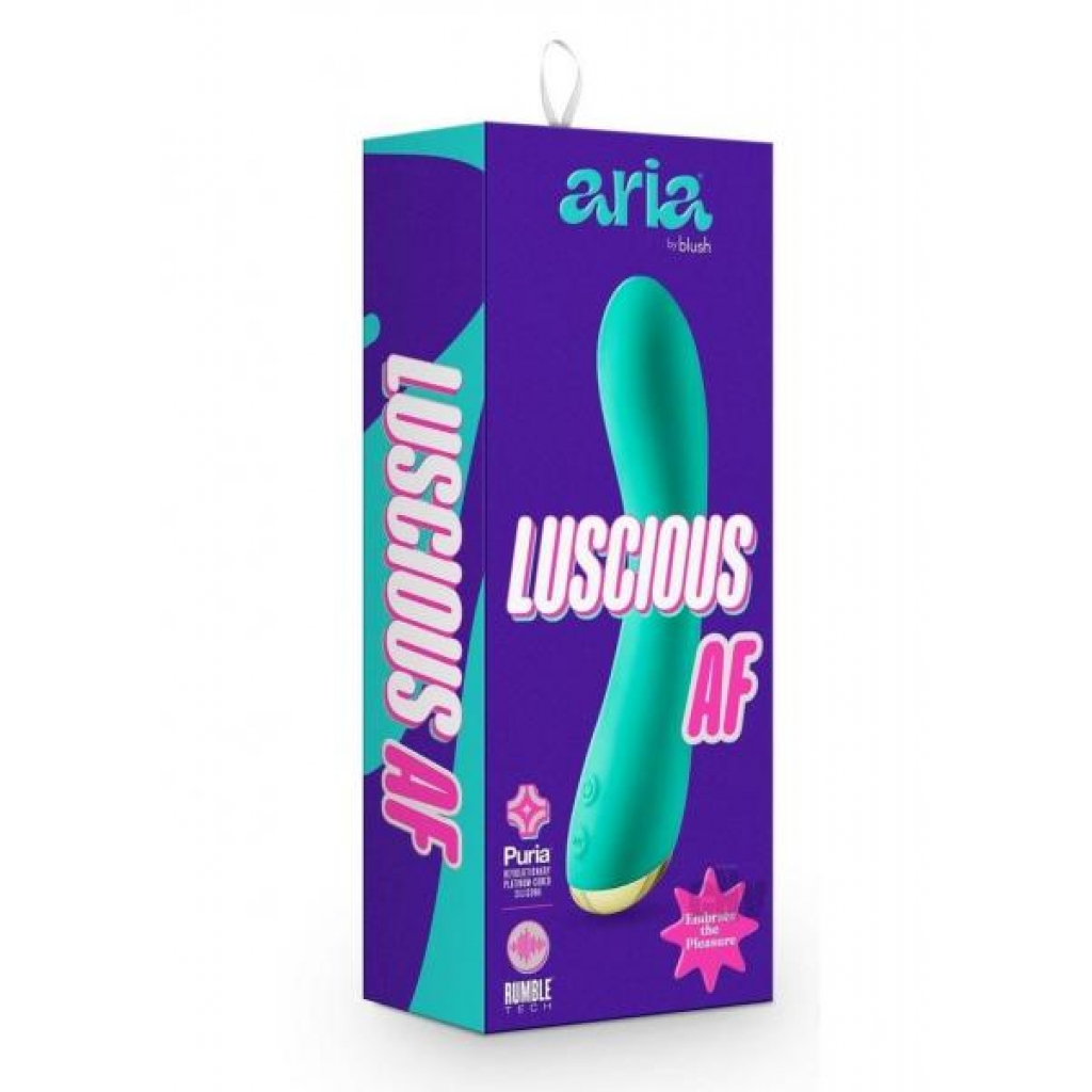 Aria Luscious Af Teal - G-Spot Vibrators