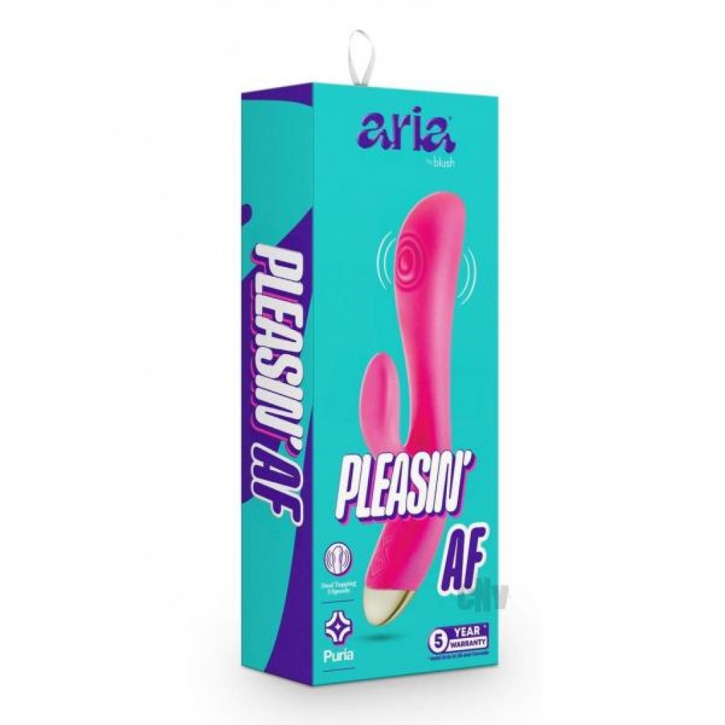 Aria Pleasin Af Fuchsia - G-Spot Vibrators Clit Stimulators