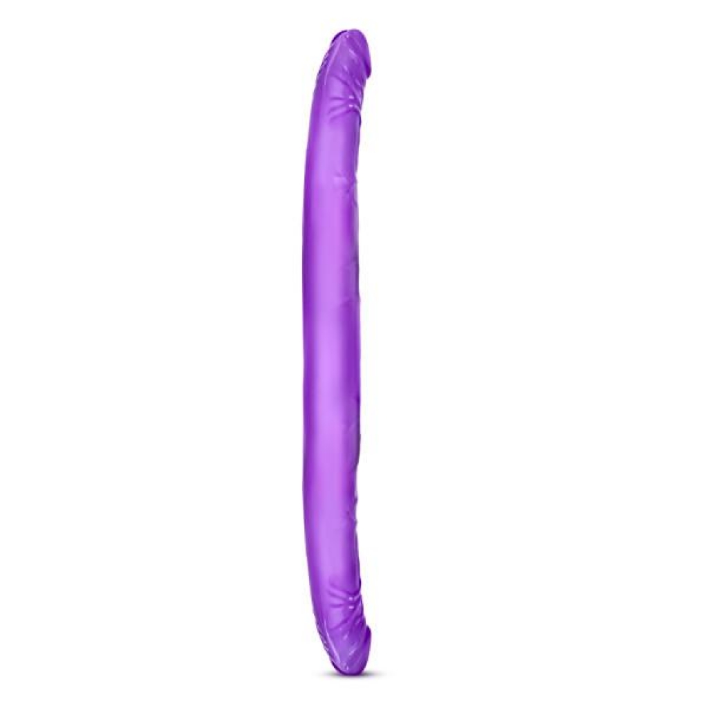 B Yours 16 inches Double Dildo Purple - Double Dildos