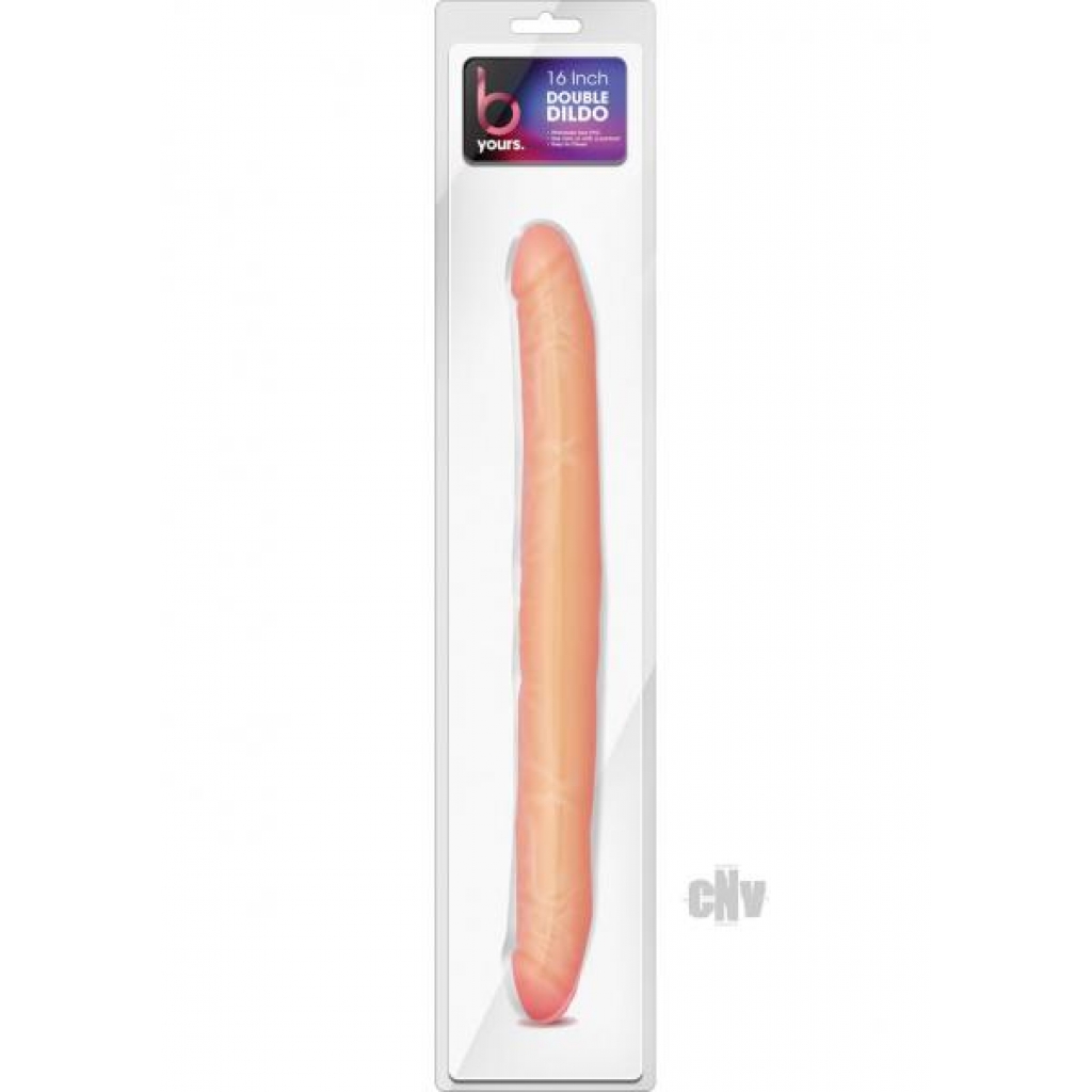 16`` Double Dildo Beige - Double Dildos