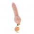 X5 Plus Mr Right Now Vibrating Dildo Beige - Realistic