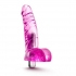 Naturally Yours Vibrating Ding Dong Pnk Dildo - Realistic