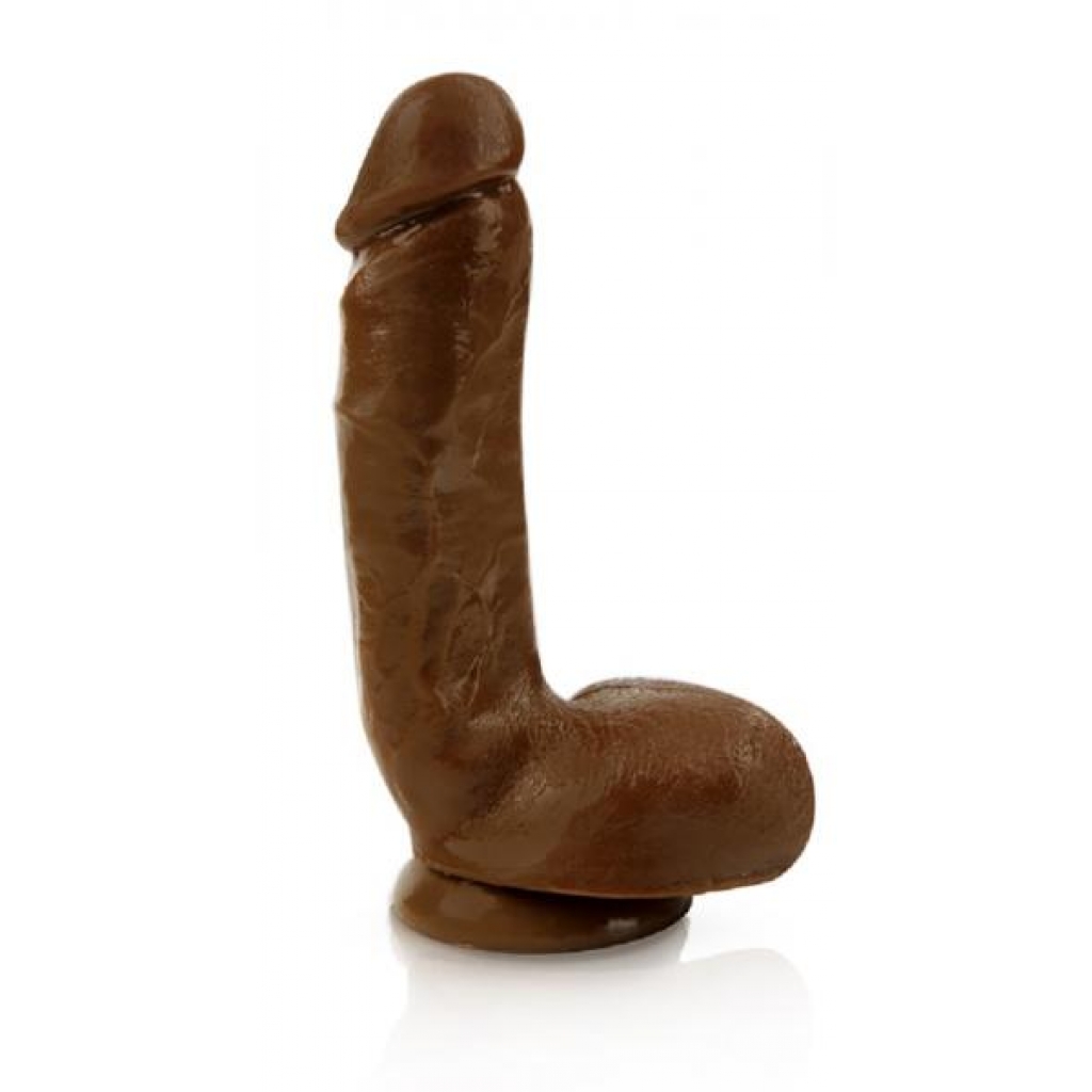 Jerome Dual Density Realistic Brown Dildo - Realistic Dildos & Dongs