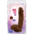 Jerome Dual Density Realistic Brown Dildo - Realistic Dildos & Dongs