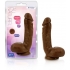 Jerome Dual Density Realistic Brown Dildo - Realistic Dildos & Dongs