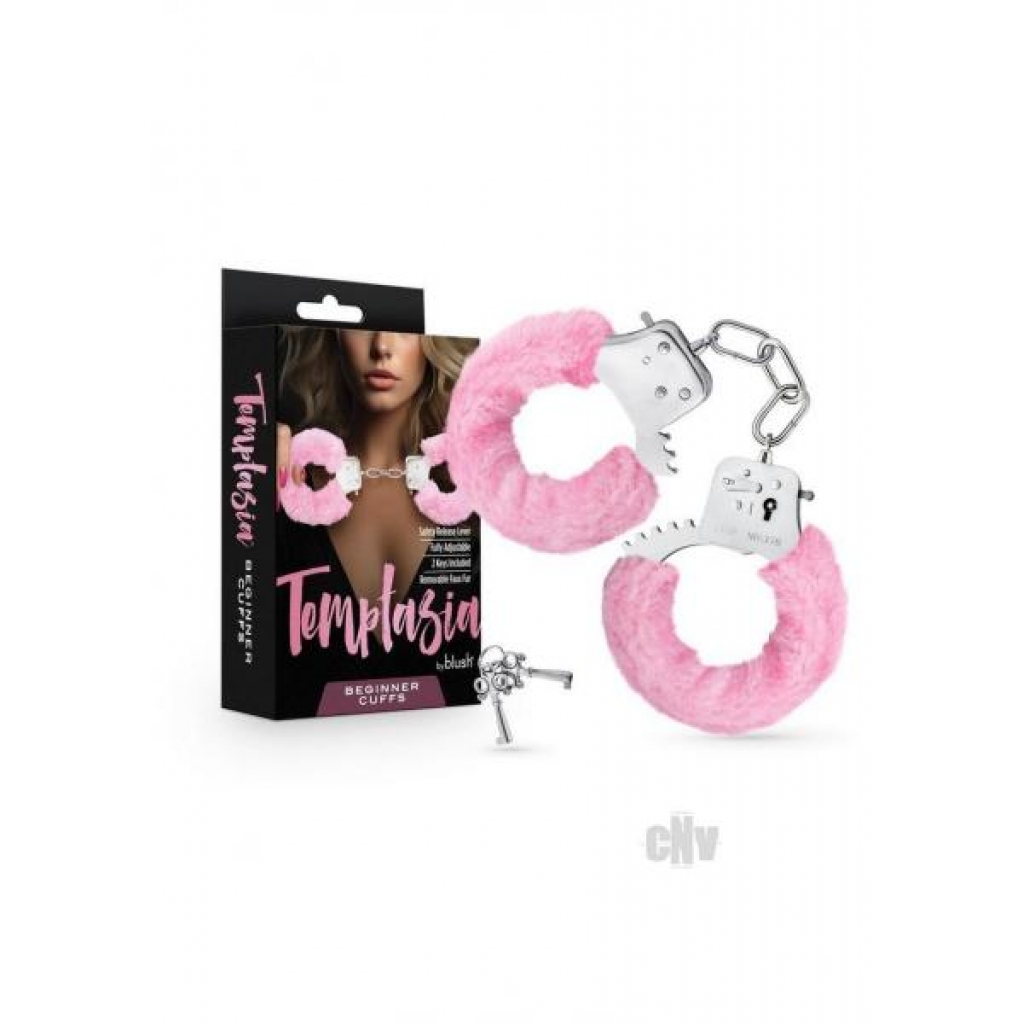 Temptasia Beginner Cuffs Pink - Handcuffs