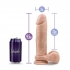 Au Naturel 9.5 Inches Dildo with Suction Cup Beige - Realistic Dildos & Dongs