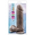 Au Naturel 9.5 Inches Dildo with Suction Cup Brown - Realistic Dildos & Dongs