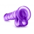 Sweet N Hard 4 Dong Suction Cup & Balls Purple - Realistic Dildos & Dongs