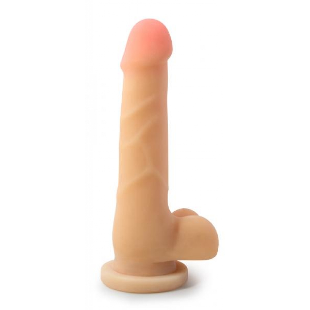 Basic 7 Realistic Dong Suction Cup Beige - Realistic Dildos & Dongs