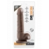 Dr Skin Basic 7 inches Chocolate Brown Dildo - Realistic Dildos & Dongs