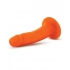 Neo Dual Density 6 inches Cock Neon Orange Dildo - Realistic Dildos & Dongs