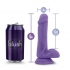 Au Naturel Bold Delight 6 inches Dildo Purple - Realistic Dildos & Dongs