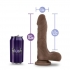 Au Naturel Mister Perfect Chocolate Brown Dildo - Realistic Dildos & Dongs