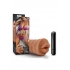 M For Men Isabella Mocha Tan Mouth Stroker - Blow Job Masturbators