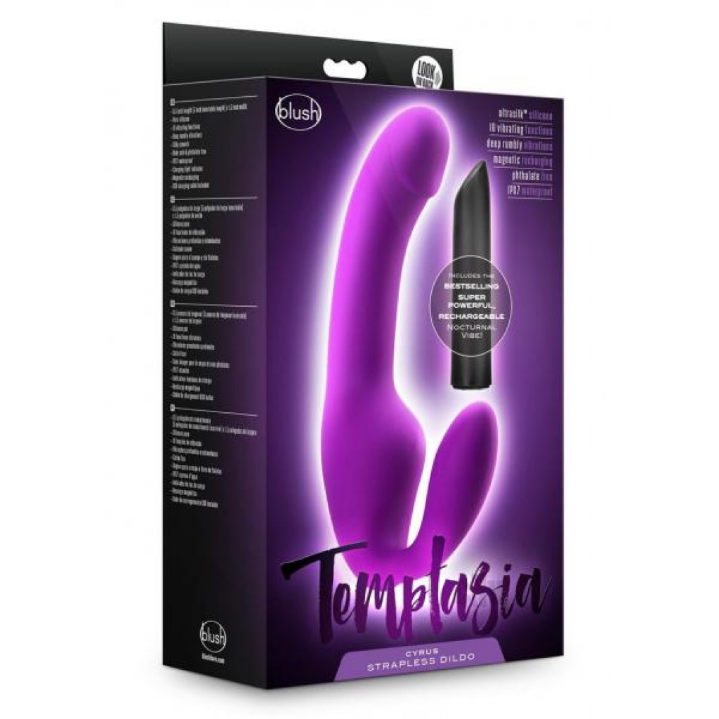 Temptasia Cyrus Strapless Dildo Purple - Strapless Strap-ons